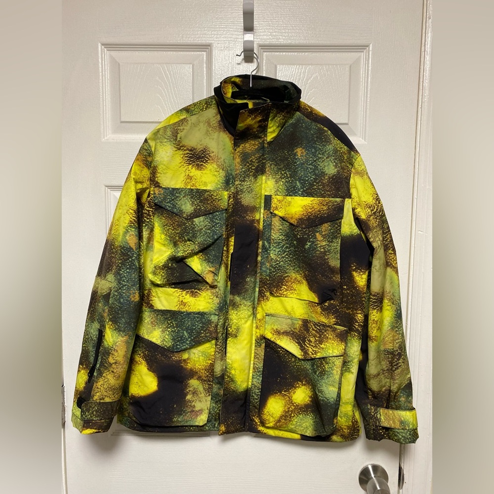 Zara  Street Wear Men’s Printed Utility Jacket  Size M